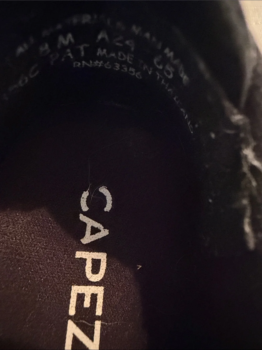 Capezio Black Patent Mary Jane Tap Shoes for Kids 8M